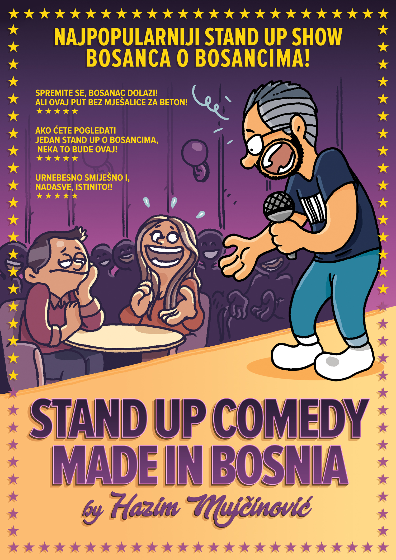 Stand up show Made in Bosnia Bosanac o bosancima